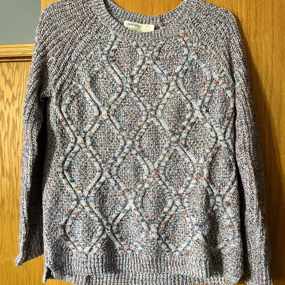 Faded Glory Sweaters - Colorful cable knit sweater